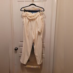 Lane Bryant Elegant Cream Women's Pants